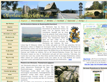 Tablet Screenshot of oberlausitz-erleben.de